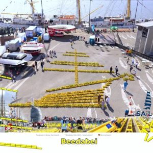 Limitierte Beedabei XL-Foto-Edition „Sail 2025 – Segel setzen“ Bremerhaven – handsigniert