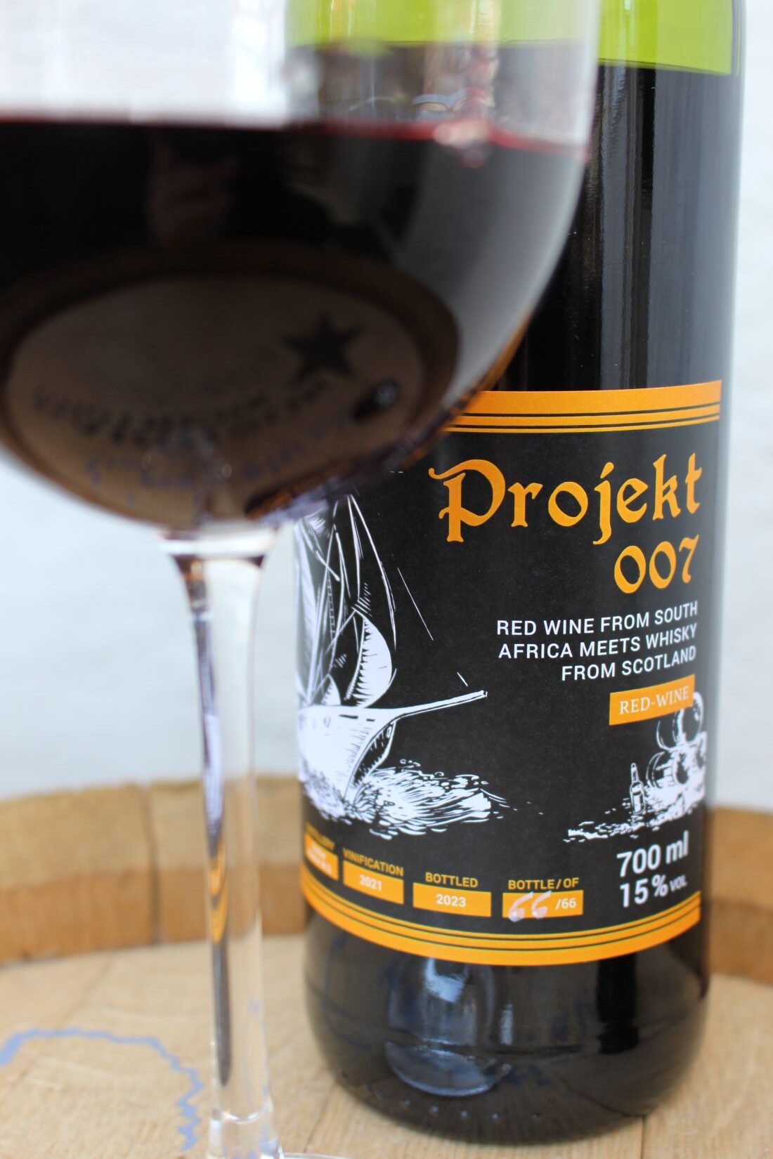 Projekt 007 – Rotwein mit Whsikyfass-Reifung – Bild 4