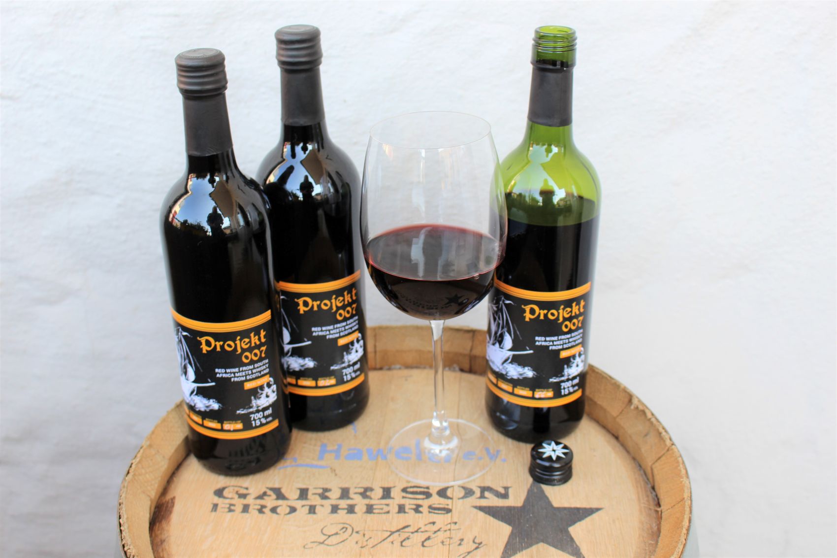 Projekt 007 – Rotwein mit Whsikyfass-Reifung – Bild 5