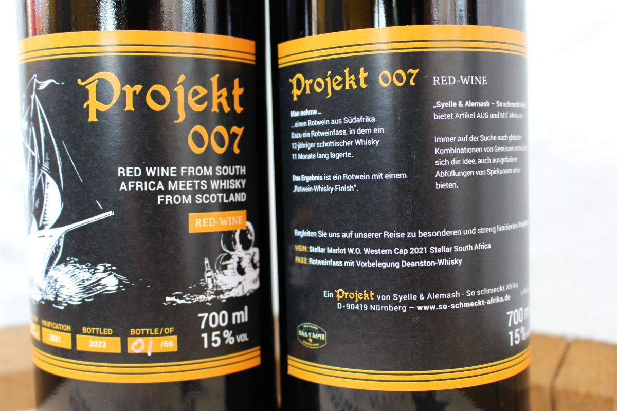 Projekt 007 – Rotwein mit Whsikyfass-Reifung – Bild 9
